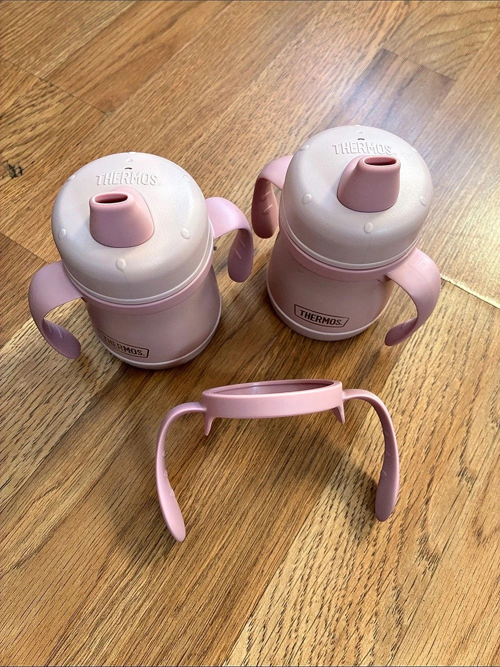Thermos Foogo Stages Learning Beaker / Stainless Steel Sippy Cup Pink Cups Set